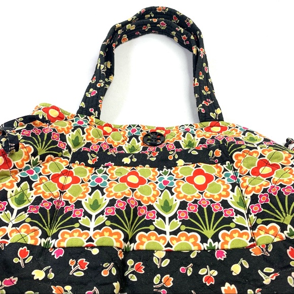 Quilted Floral Tote Bag, Vegan Friendly, Cottage, Prairie. - Picture 8 of 11